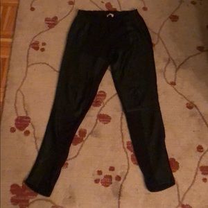 Cool and unique faux leather leggings